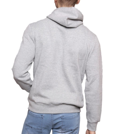 Sweat à Capuche Gris Homme Redskins Makit Poster