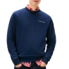 Sweat Marine Homme Tommy Hilfiger Linear Crew