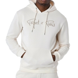 Sweat à Capuche Écru Homme Project X Paris Signature