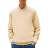Sweat Beige Homme Tommy Hilfiger Reg Flag Crewsp