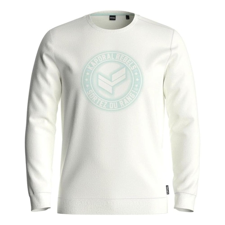 Sweat Blanc/Bleu Homme Kaporal NAX