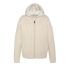Pull Zippé Écru Homme Schott PLENZO