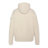 Pull Zippé Écru Homme Schott PLENZO
