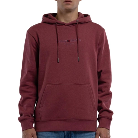Sweat à Capuche Bordeaux Homme Teddy Smith Jim 10816997D