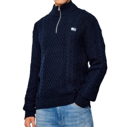 Pull Marine Homme Tommy Hilfiger Cable