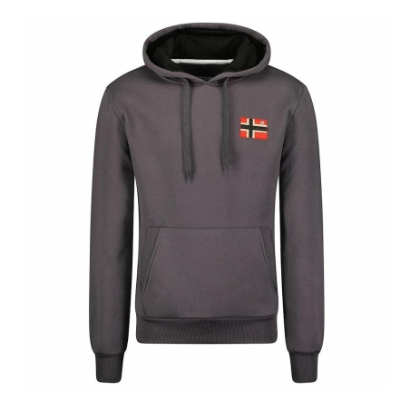 Sweat Gris Homme Geographical Norway Fondant