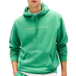 Sweat Vert Homme Tommy Hilfiger Washed DM0DM20746