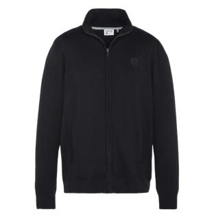 Gilet Zippé Noir Homme Schott PLB120