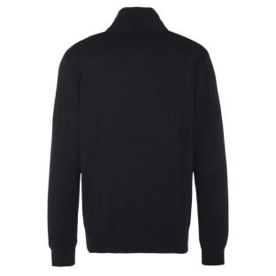 Gilet Zippé Noir Homme Schott PLB120