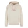 Sweat à Capuche Écru Homme Guess Embro