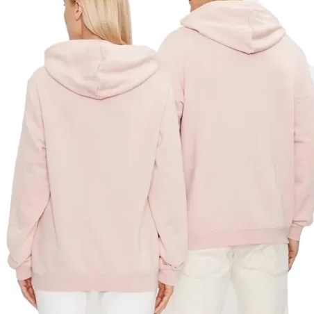 Sweat à capuche Rose Mixte Converse Star Chev