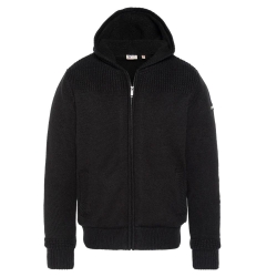 Gilet Noir Homme Schott Big Pull