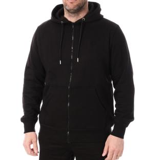 Sweat Zippé Noir Homme Lotto LT23