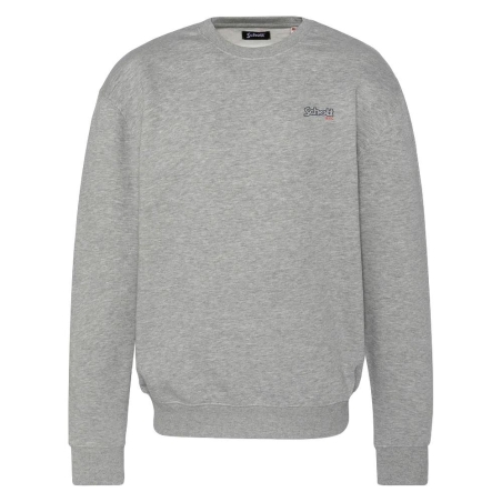 Sweat Gris Homme Schott Stan