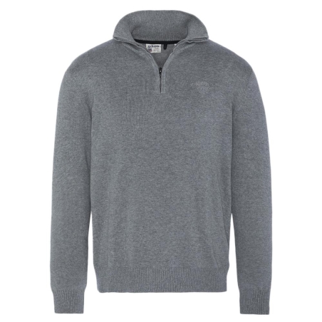 Pull Gris Homme Schott PLB127