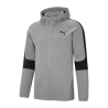 Sweat zippé Gris Homme Puma Evostripe Core