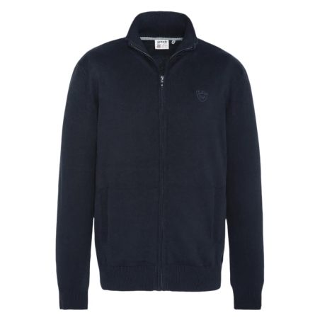 Gilet Zippé Marine Homme Schott PLB120