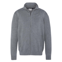 Gilet Zippé Gris Homme Schott PLB120