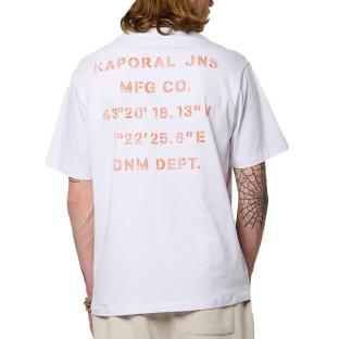 T-Shirt Blanc Homme Kaporal BARKH