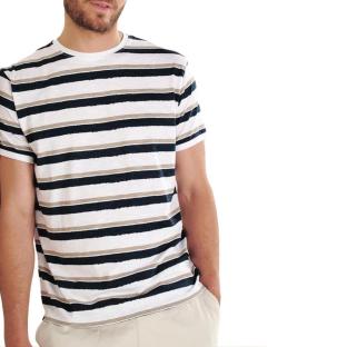 T-shirt Blanc/Noir Homme RMS26 91268