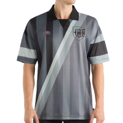 Polo Noir/Gris Homme Umbro Mash