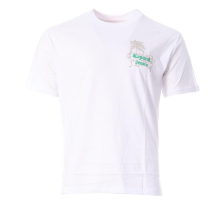 T-Shirt Blanc Homme Kaporal TORINH25M11