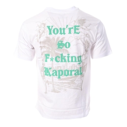 T-Shirt Blanc Homme Kaporal TORINH25M11