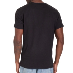 T-shirt Noir Homme Tommy Hilfiger Flag DM0DM21977