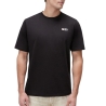 T-shirt Noir Homme Fila Embroidered