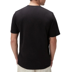 T-shirt Noir Homme Fila Embroidered