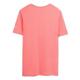 T-shirt Rose Homme Teddy Smith T-geo
