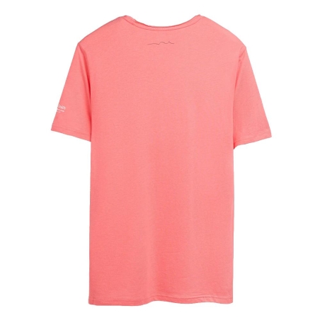 T-shirt Rose Homme Teddy Smith T-geo