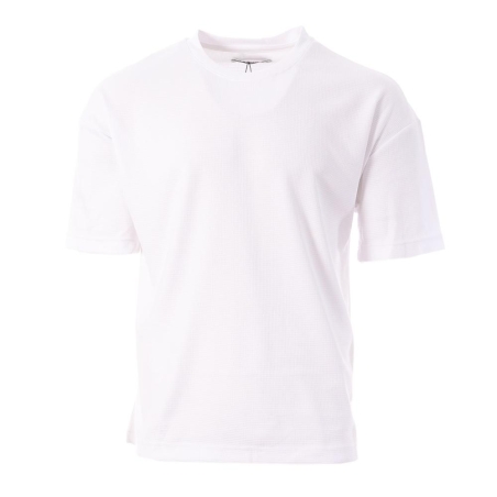 T-shirt Blanc Homme Paname Brothers Poly