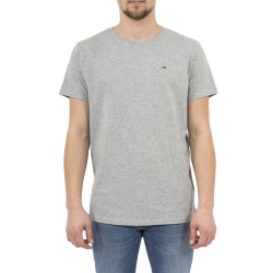 T-Shirt Gris Homme Tommy Hilfiger Slim Jersey