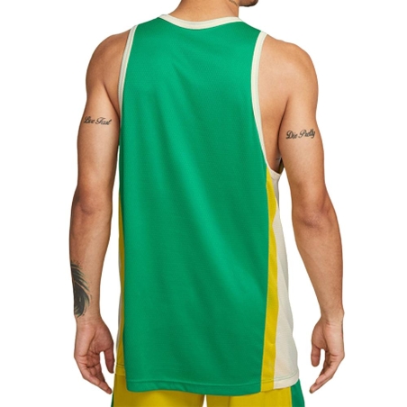 Maillot de basket Vert/Jaune Homme Nike Df Icon