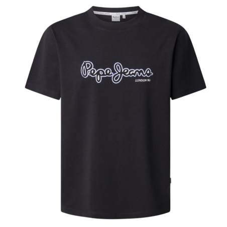 T-shirt Noir Homme Pepe jeans Dorian