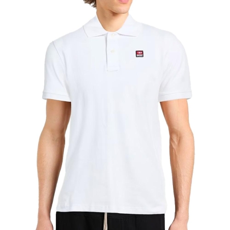 Polo Blanc Homme Diesel Smith A19714
