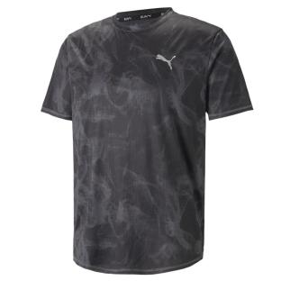 T-Shirt Noir Homme Puma Run Favorite