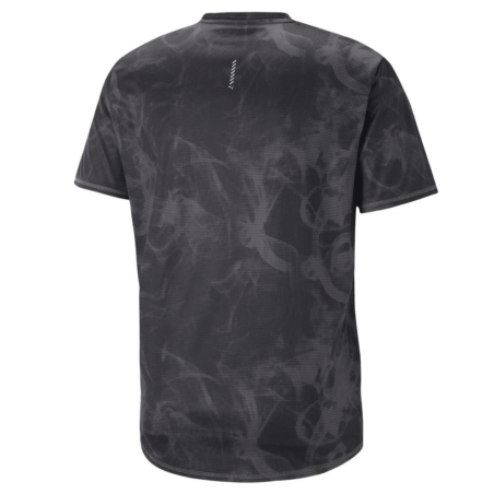 T-Shirt Noir Homme Puma Run Favorite