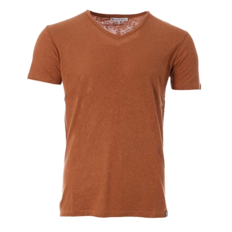 T-shirt Ocre Homme Paname Brothers Tom