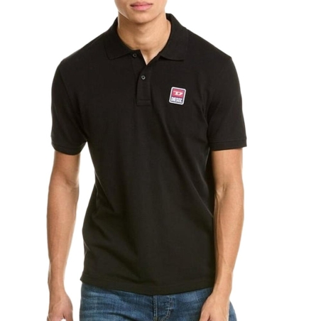 Polo Noir Homme Diesel T-Smith
