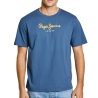 T-shirt Bleu Homme Pepe jeans Eggo AQW