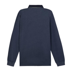 Polo Manches Longues Marine Homme TBS PEKANPOL