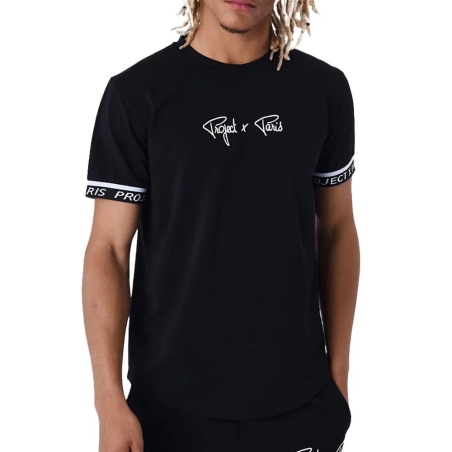 T-shirt Noir Homme Project X Paris 2310022