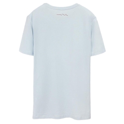 T-Shirt Bleu Homme Teddy Smith Evry