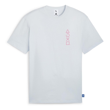 T-Shirt Blanc Homme Puma X Playstation