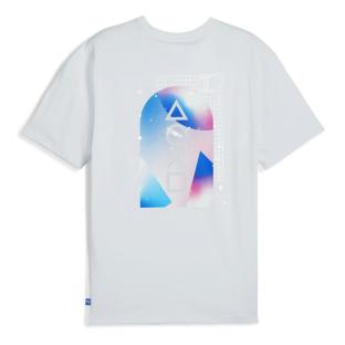 T-Shirt Blanc Homme Puma X Playstation