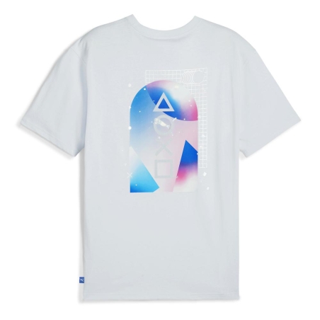 T-Shirt Blanc Homme Puma X Playstation