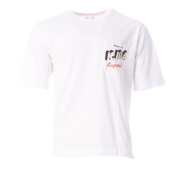 T-Shirt Blanc Homme Kaporal BAXH