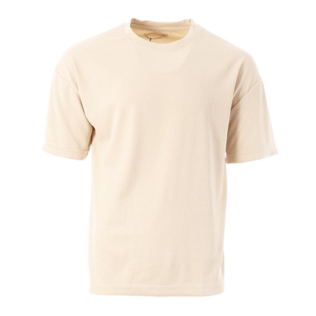 T-shirt Beige Homme Paname Brothers Poly